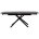 Стол RIVOLI 140 MATT BLACK MARBLE SOLID CERAMIC / BLACK, ®DISAUR 