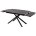 Стол RIVOLI 140 MATT BLACK MARBLE SOLID CERAMIC / BLACK, ®DISAUR 