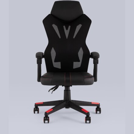 Кресло спортивное TopChairs Айронхайд красный 