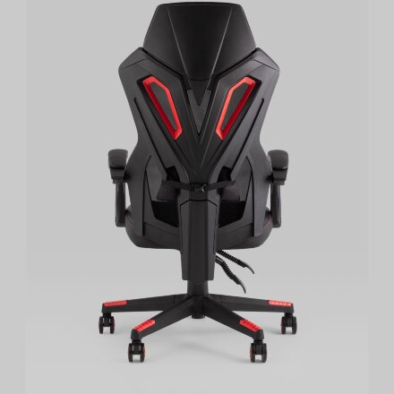 Кресло спортивное TopChairs Айронхайд красный 