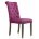 Стул деревянный Amelia dark walnut / fabric purple 