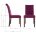 Стул деревянный Amelia dark walnut / fabric purple 