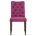 Стул деревянный Amelia dark walnut / fabric purple 
