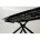 Стол RIVOLI 140 MATT GOLDEN BLACK SINTERED STONE/ BLACK М-City 