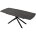 Стол RIVOLI 140 MATT GOLDEN BLACK SINTERED STONE/ BLACK М-City 