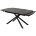 Стол RIVOLI 140 MATT GOLDEN BLACK SINTERED STONE/ BLACK М-City 