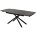 Стол RIVOLI 140 MATT GOLDEN BLACK SINTERED STONE/ BLACK М-City 
