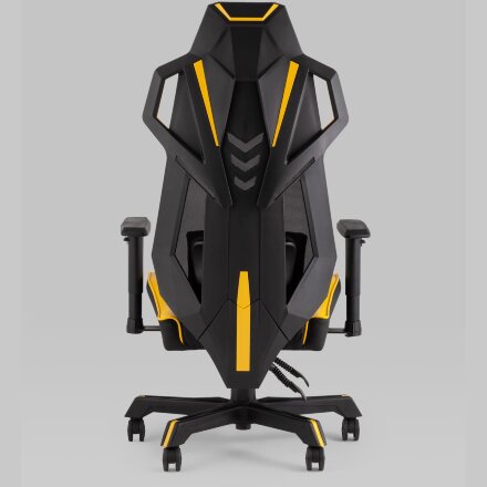 Кресло спортивное TopChairs Рэтчэт желтый 