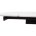 Стол RIVOLI 140 MATT WHITE MARBLE SOLID CERAMIC / BLACK, ®DISAUR 