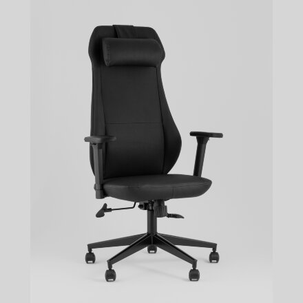 Кресло руководителя TopChairs Trophey черный 