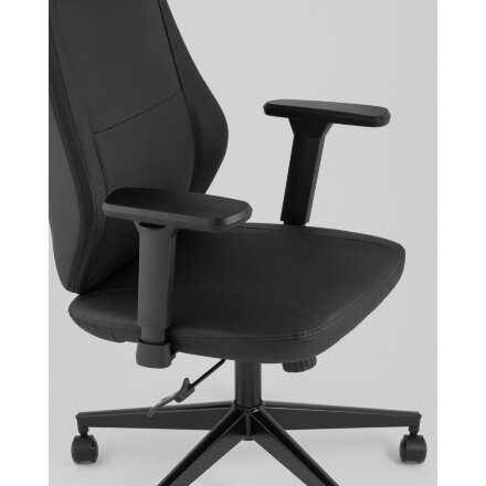Кресло руководителя TopChairs Trophey черный 