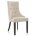 Стул деревянный Elegance dark walnut / fabric cream 