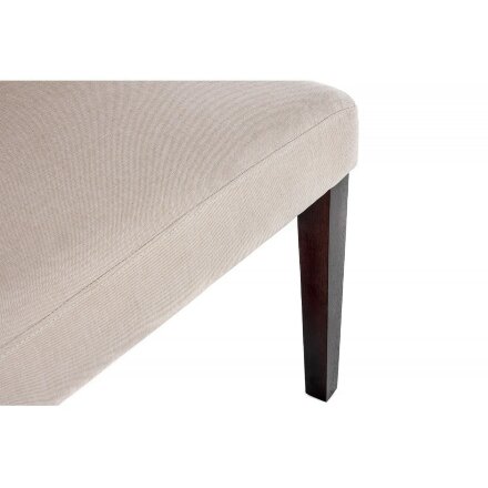 Стул деревянный Elegance dark walnut / fabric cream 
