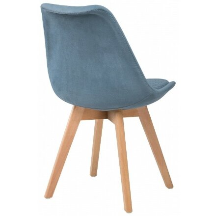 Стул деревянный Bonuss light blue 