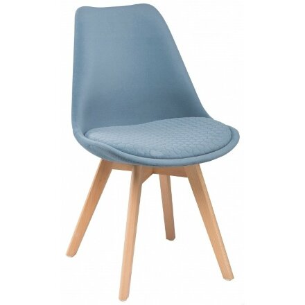 Стул деревянный Bonuss light blue 