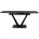 Стол ALATRI 120 MATT BLACK MARBLE SINTERED STONE / BLACK М-City 