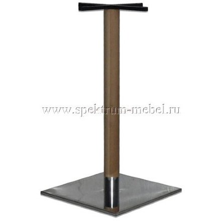 Подстолье металлическое квадратное Фаворит Массив-2 