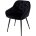 Стул BREEZE BLUVEL-19 BLACK, велюр/ черный каркас М-City 