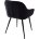 Стул BREEZE BLUVEL-19 BLACK, велюр/ черный каркас М-City 