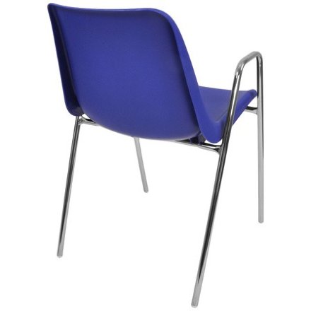 Стул пластиковый на металлокаркасе Vicenza-4П  BLUE RAL 5002 Синий