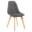 Стул деревянный Filip dark gray 