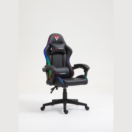 Кресло спортивное TopChairs Druid черный 