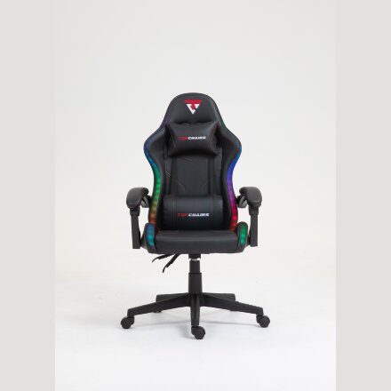 Кресло спортивное TopChairs Druid черный 