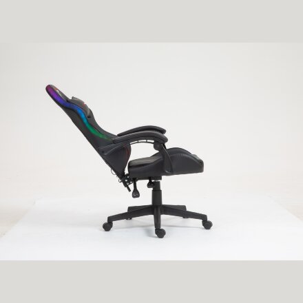Кресло спортивное TopChairs Druid черный 