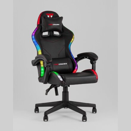 Кресло спортивное TopChairs Druid черный 
