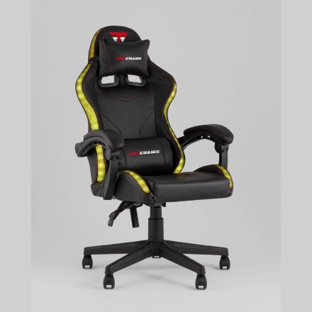 Кресло спортивное TopChairs Druid черный 