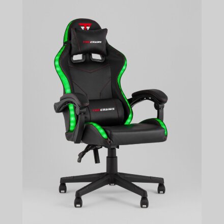 Кресло спортивное TopChairs Druid черный 
