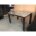 Стол CORNER 120 GLOSS ATHENS BROWN SINTERED STONE / BLACK М-City 
