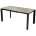 Стол CORNER 120 GLOSS ATHENS BROWN SINTERED STONE / BLACK М-City 