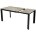 Стол CORNER 120 GLOSS ATHENS BROWN SINTERED STONE / BLACK М-City 