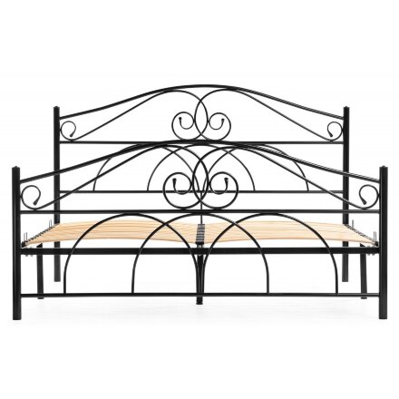 Кровать Морика 160х200 черная 