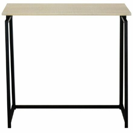 Стол на металлокаркасе BRABIX &quot;LOFT CD-001&quot;, 800х440х740 мм, складной, цвет дуб натуральный, 641211 