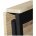 Стол на металлокаркасе BRABIX &quot;LOFT CD-001&quot;, 800х440х740 мм, складной, цвет дуб натуральный, 641211 