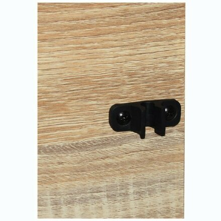 Стол на металлокаркасе BRABIX &quot;LOFT CD-001&quot;, 800х440х740 мм, складной, цвет дуб натуральный, 641211 