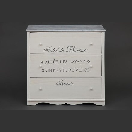 Комод с 3 ящиками Secret De Maison LAVANDES ( mod. HX16-010NS ) 
