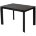 Стол CORNER 120 MATT BLACK MARBLE SOLID CERAMIC / BLACK, ®DISAUR 