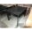 Стол CORNER 120 MATT BLACK MARBLE SOLID CERAMIC / BLACK, ®DISAUR 