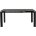 Стол CORNER 120 MATT BLACK MARBLE SOLID CERAMIC / BLACK, ®DISAUR 