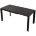 Стол CORNER 120 MATT BLACK MARBLE SOLID CERAMIC / BLACK, ®DISAUR 