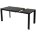 Стол CORNER 120 MATT BLACK MARBLE SOLID CERAMIC / BLACK, ®DISAUR 