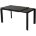 Стол CORNER 120 MATT BLACK MARBLE SOLID CERAMIC / BLACK, ®DISAUR 