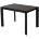 Стол CORNER 120 MATT BLACK MARBLE SOLID CERAMIC / BLACK, ®DISAUR 
