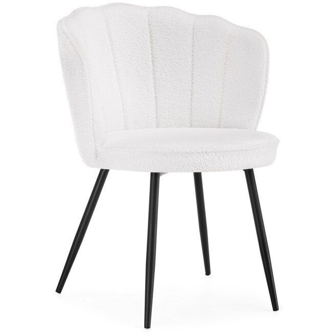 Стул на металлокаркасе Coral white / black Стул на металлокаркасе Coral white / black