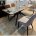 Стол EDER 160 GLOSS AMBER JADE SOLID CERAMIC / Орех, ®DISAUR 