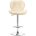 Барный стул Trio beige / chrome 