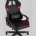 Кресло спортивное TopChairs Warden черно-красный 
